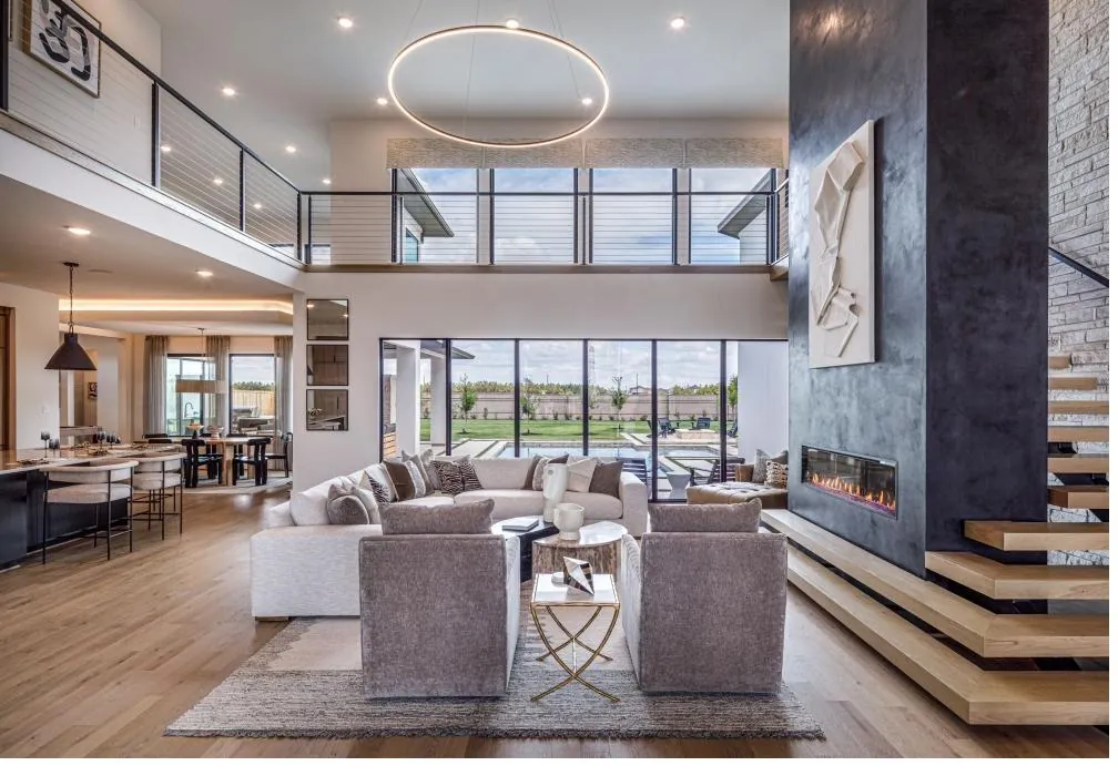 Residential engineering consultation — custom home interior