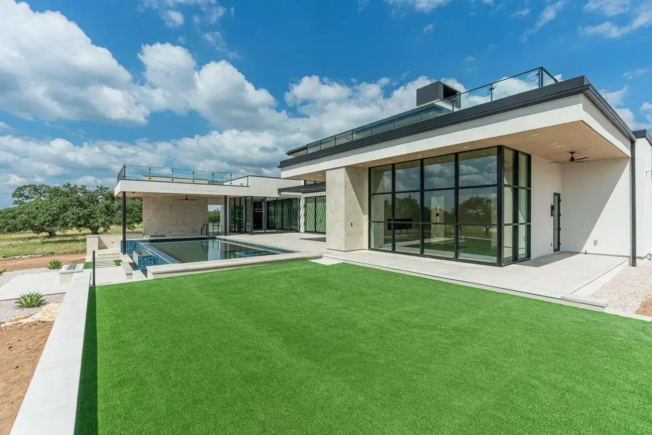 Custom home structural engineering review — modern residence